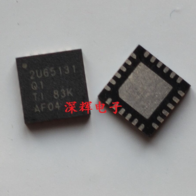 TPS65131TRGERQ1 丝印 2U65131Q1 TPS65131 进口IC芯片QFN 可直拍