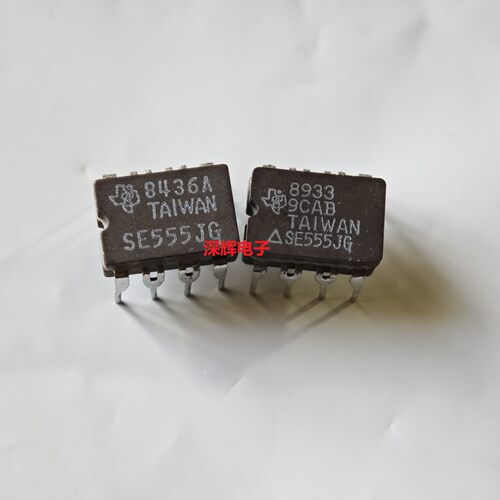 直插 SE555JG NE555JG进口拆机精密定时器IC芯片 陶瓷CDIP-8