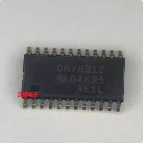 DRV8912QPWPRQ1 DRV8912全新电机驱动器IC芯片HTSSOP-24 可直拍
