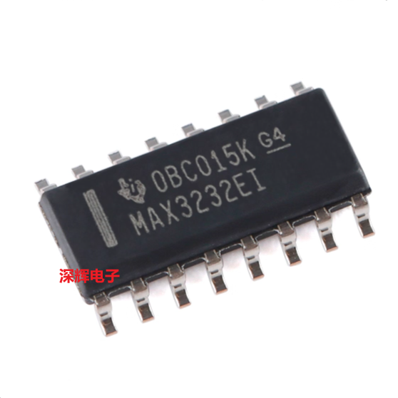 MAX3232EIDR 232ECDR EI EC全新进口收发器IC芯片 SOP-16 可直拍