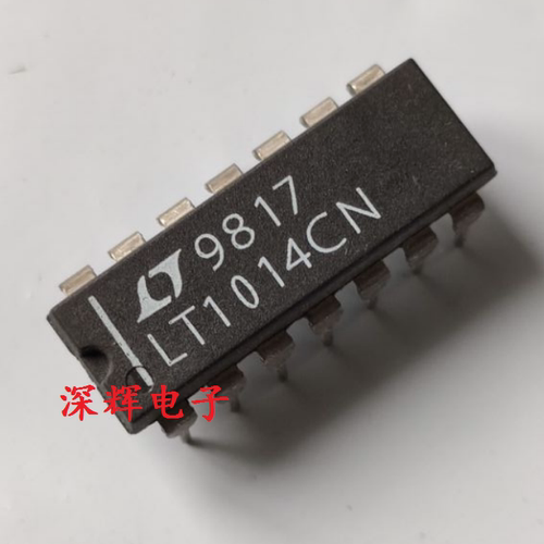 直插 LT1014CN LT1014DN 运算放大器 DIP-14 可直拍 原装拆机