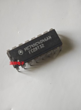 直插 MC74HC4046AN CD74HC4046AE 逻辑IC芯片 可直拍 进口拆机