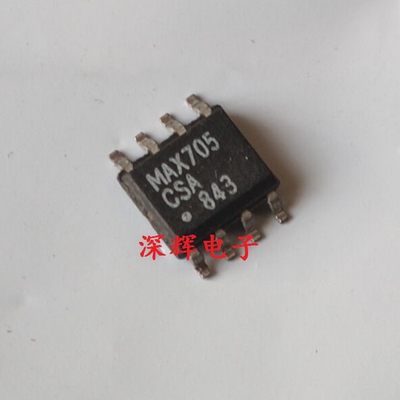 贴片 MAX705CSA MAX705ESA 进口拆机监控电路IC芯片 SOP-8 可直拍