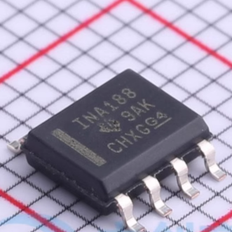 INA188IDR INA188ID 全新进口仪表放大器IC芯片 SOP-8 可直拍