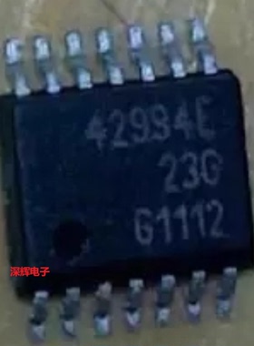 TLE42994E 全新进口固定电压稳压器IC芯片 贴片SSOP-14 可直拍