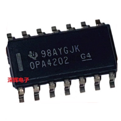 贴片 OPA4202IDR IPWR ID IPW 全新运算放大器IC芯片 可直拍