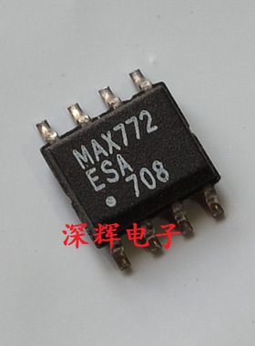 贴片 MAX772CSA MAX772ESA DC-DC控制器 SOP-8 可直拍 进口拆机