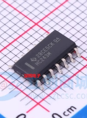 CD74HC243M96 丝印HC243M 全新进口总线收发器IC芯片SOP-14可直拍