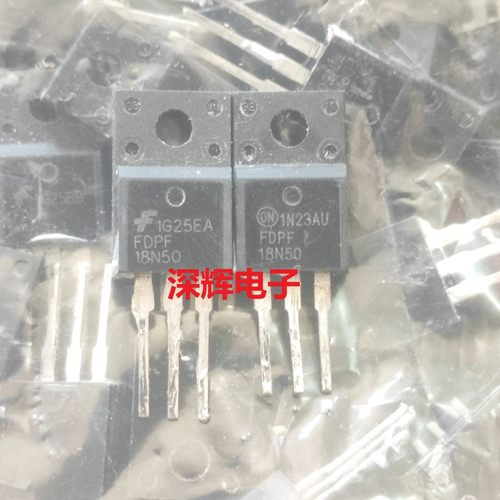 直插 FDPF18N50 FQPF18N50 MDF18N50 原装拆机场效应管 TO-220F