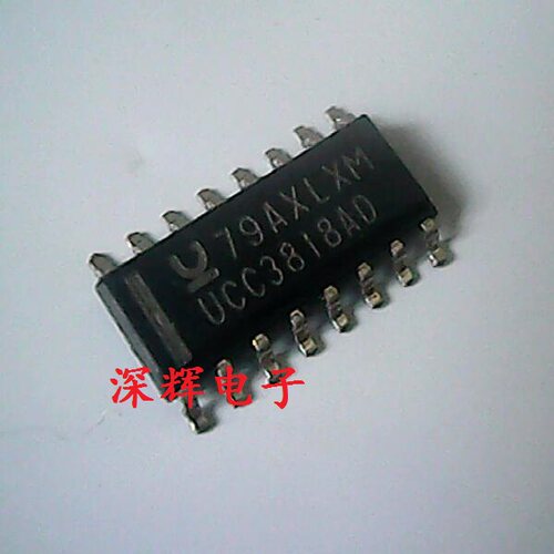 贴片 UCC3818AD UCC3818D 功率因数稳压器 SOP-16 可直拍