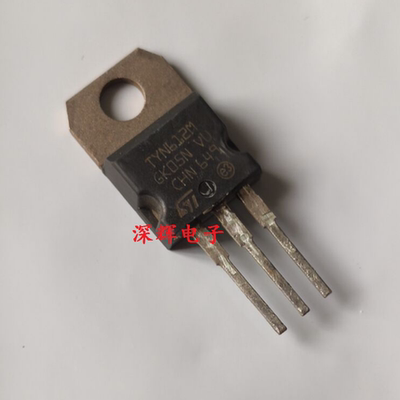 TYN412 TYN612 TYN812 原装拆机12A可控硅三极管 TO-220