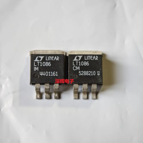 LT1086IM CM 进口拆机可调稳压器IC芯片 贴片TO-263 可直拍