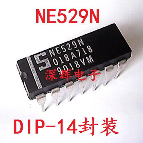 直插 NE529N NE529D 电压比较器IC芯片 DIP/SOP-14 进口拆机
