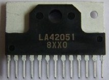 直插 LA42051 伴音功放集成芯片 原装拆机 可直拍 ZIP-13脚