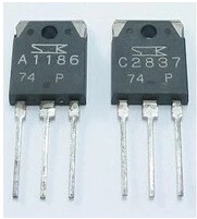 A1186 C2837 2SA1186 2SC2837 拆机音频功放配对三极管 2.2元一对