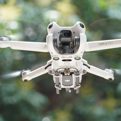 适用于DJI mini4Pro下置4G模块安装支架快速拆装支架 天线 数据线