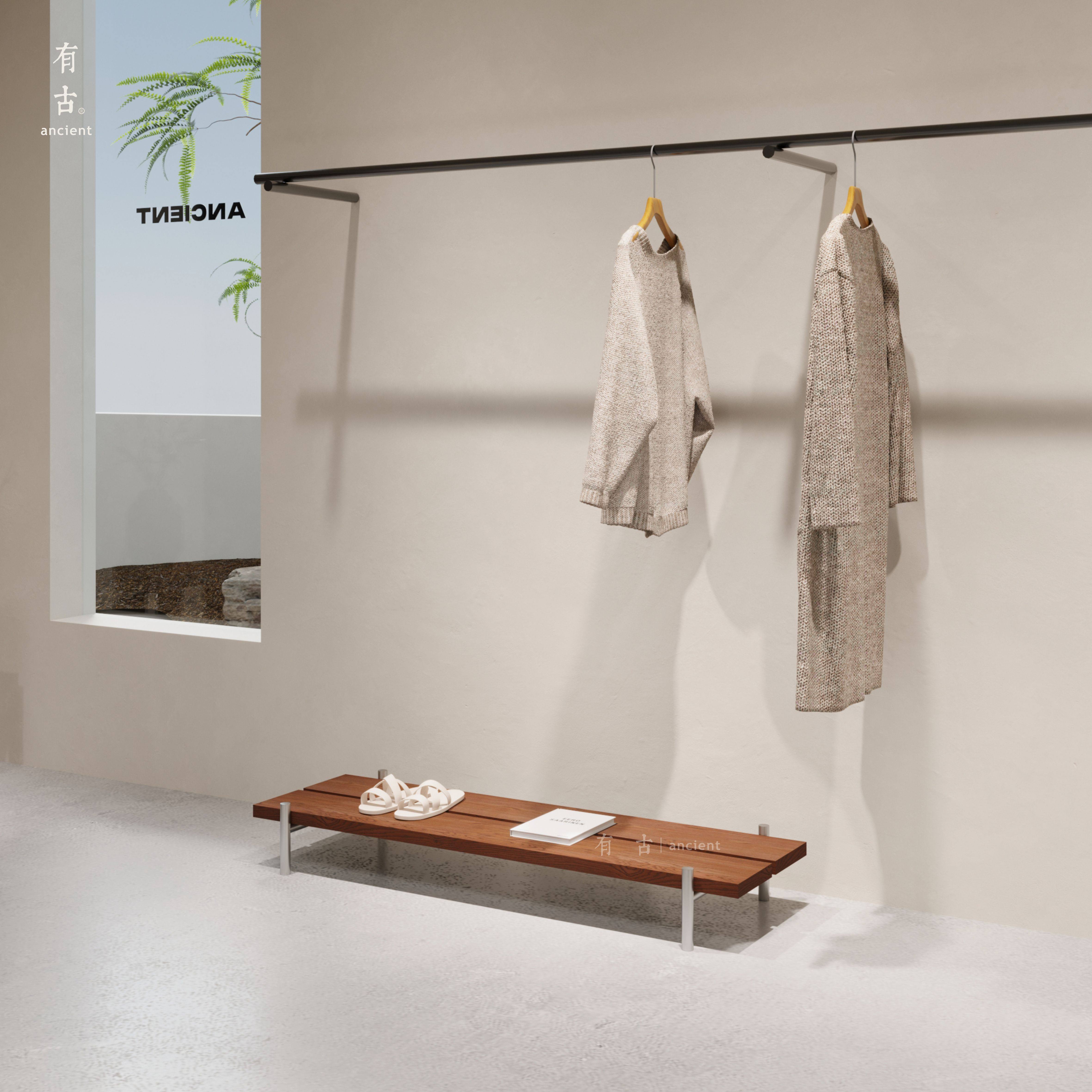 服装店个性展示地台鞋包包陈列地台简约定制橱窗展台流水台展示架