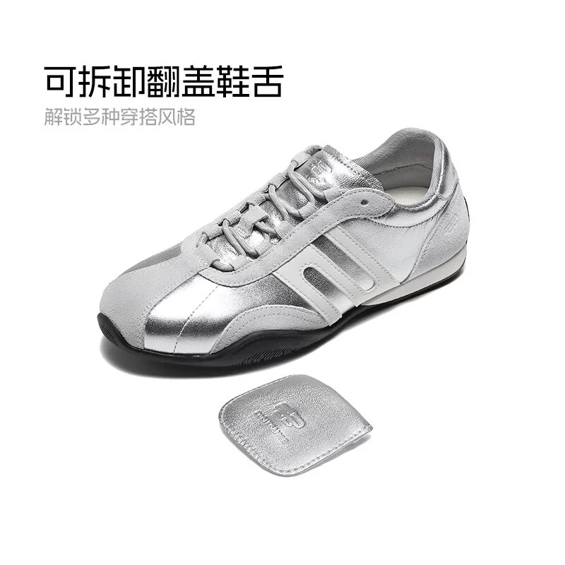 百丽撞色跑道阿甘鞋运动舒适女鞋