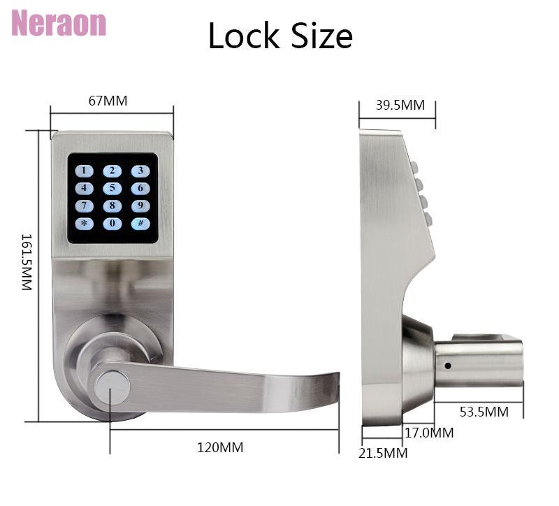 Remote Smart Electronic Keyless Digital Keypad Door Lock