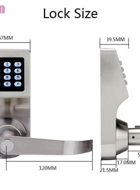 Remote Smart Electronic Keyless Digital Keypad Door Lock