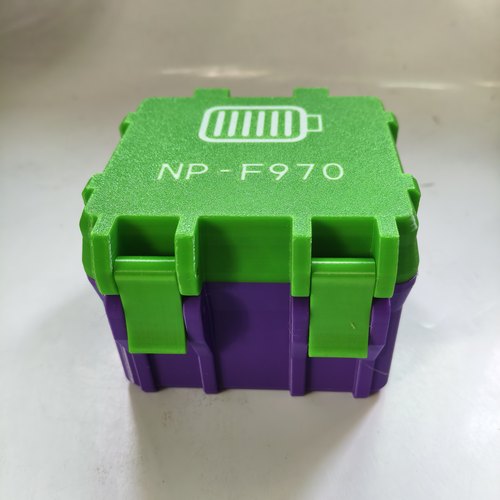 索尼相机电池收纳盒NP-F970电池收纳盒摄影灯具电池收纳盒F970盒