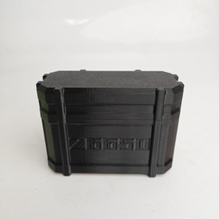 26650电池收纳盒3D打印电池收纳盒隐藏卡扣式电池储存盒锂电池盒