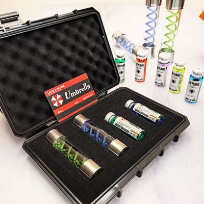 生化危机t病毒小试管双螺旋体样本游戏周边手工模型场景摆件