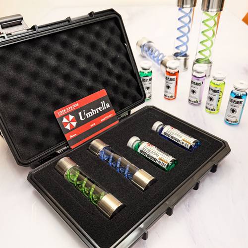 生化危机t病毒小试管双螺旋体样本游戏周边手工模型场景摆件