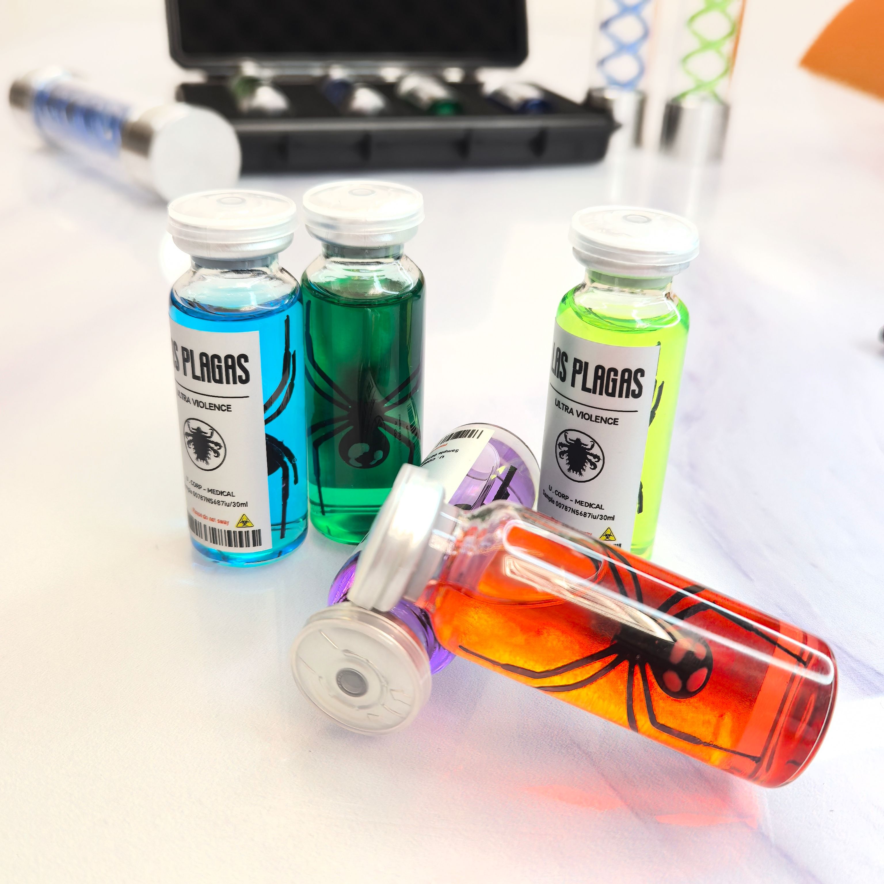 生化危机t病毒寄生虫样本游戏周边手工模型场景摆件