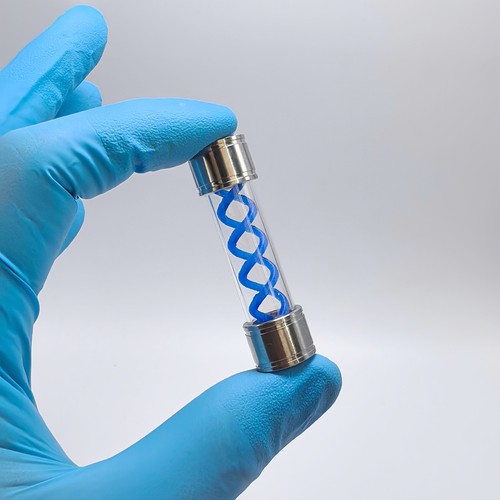 新款迷你mini生化危机t病毒双螺旋试管样本手工模型手办影视道具