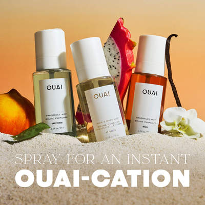 现货 OUAI 新品St. Barts火龙果橙花块茎麝香香体香发喷雾97ml