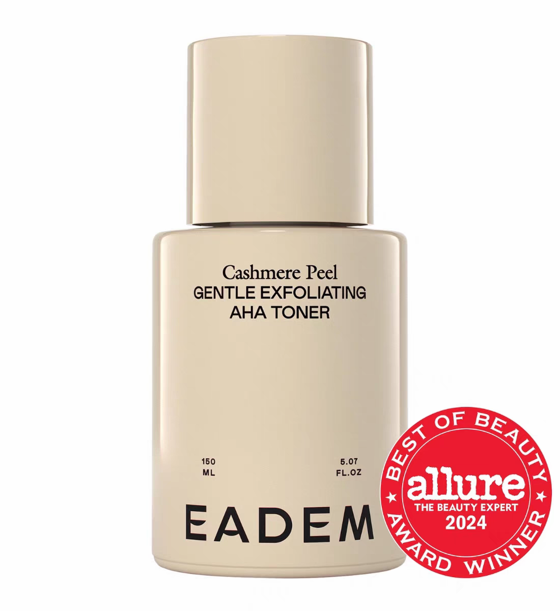 海淘EADEM羊绒去皮温和AHA + PHA去角质爽肤水含9%乳酸垣酸氨甲酸