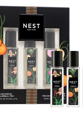 NEST New York Mini Rollerball Trio Set香水套装3*6ml