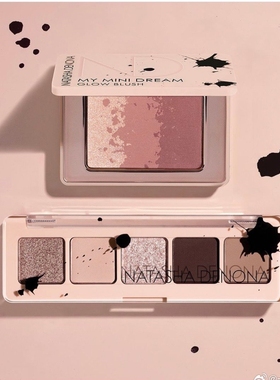 现货海淘/Natasha Denona娜塔莎My Mini Dream迷你眼影盘/腮红盘
