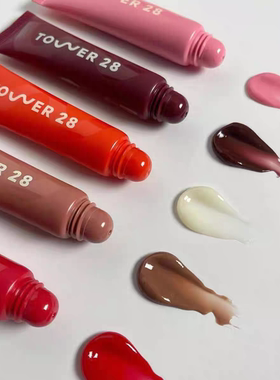 美代Tower 28有色润唇膏啫喱滋润保湿ube vanilla/dulce de lache
