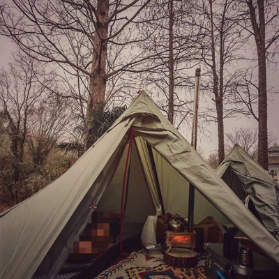 米拓听雨2MCETO内帐 双人金字塔 无杆野露营帐篷超轻户外野营帐篷