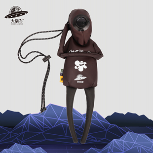 闫佩伦同款 包 周边小挎包斜挎包潮玩公仔手机包VZVGV&DNB联名变色