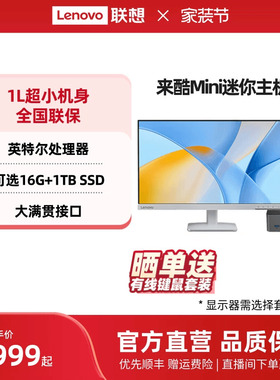 *来酷Mini/来酷Mini Pro 小机箱台式电脑主机 台式机迷你mini电脑主机 家用办公台式机 手掌大小