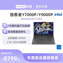 【新品*】联想拯救者Y9000P/Y7000P 14代酷睿i7/i9 2024 16英寸游戏本笔记本电脑学生设计师ps联想游戏电竞本