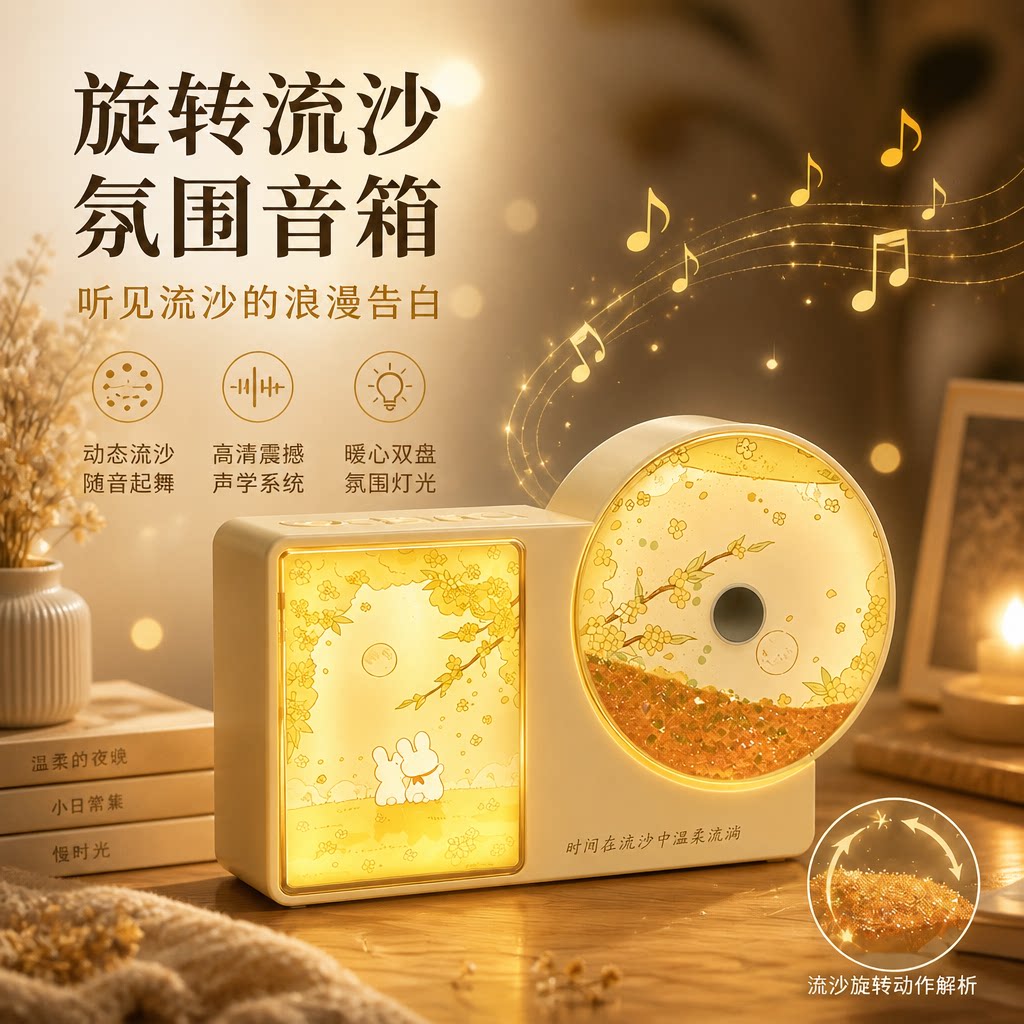 联想投资品牌异能者音箱磁吸DIY无线便携音响蓝牙6.0送礼物新款