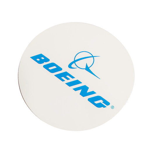 我爱飞行|波音boeing航空登机机组旅行拉杆箱圆贴潮贴不干胶贴纸