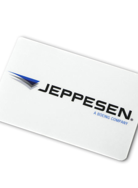 我爱飞行|JEPPESEN美国杰普逊标志公交卡贴证件卡饭卡贴纸CREW