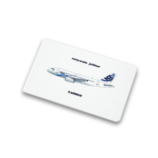我爱飞行|AIRBUS空客corporate jetliner公交卡贴拉杆箱 潮贴CREW