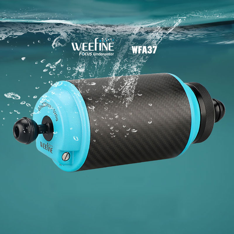 WEEFINE WFA37水下可调潜水浮力臂浮力配重水摄灯潜水补光灯支臂