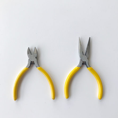 手工尖嘴钳斜口钳子工具剪DIY