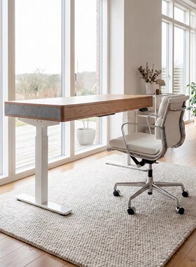 STUDIOFH｜Kelly升降书桌｜尺寸木料可定制｜北欧风
