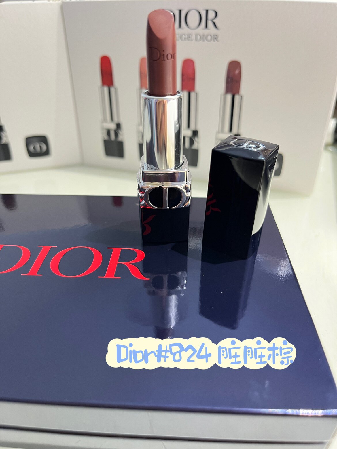 Распродажа Dior Dior 2021 Мини-набор губных помад Velvet 999/772/824/ 100 образцов губной помады 1,5 г