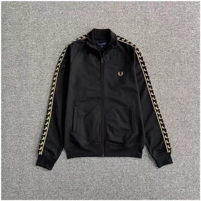 运动休闲麦穗休闲拉链卫衣