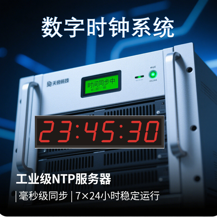 天良 数字网络时钟系统 NTP时间服务器 时间同步系统 北斗授时