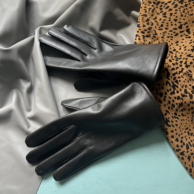 外贸清仓特价真皮羊皮手套男短款手套春秋冬断码加绒捡漏驾驶骑行